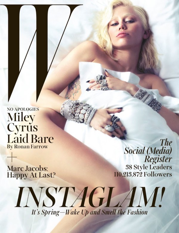 miley cyrus mert and marcus w magazine