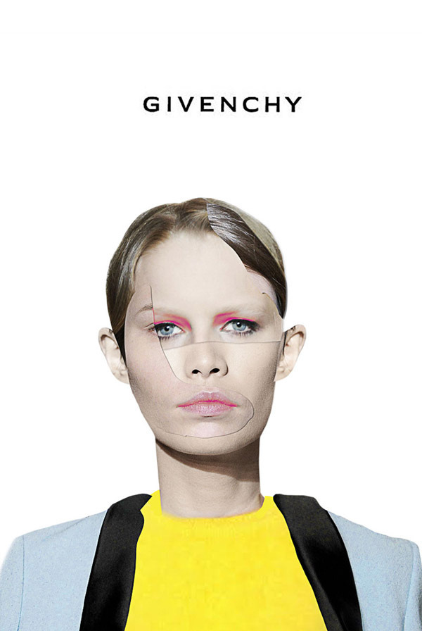 Dina Lynnyk fashion collage givenchy