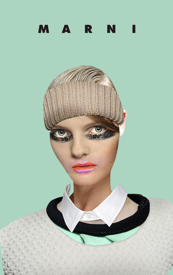 Dina Lynnyk fashion collage marni