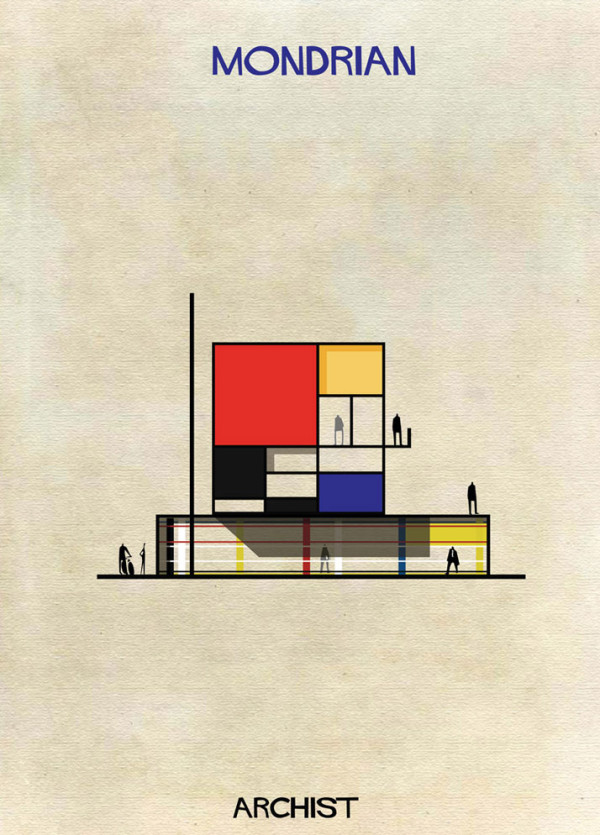 graphic archist poster series Federico Babina