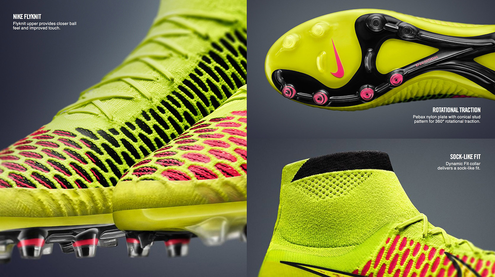 Nike Revolution the Soccer Boots with 'Magista'