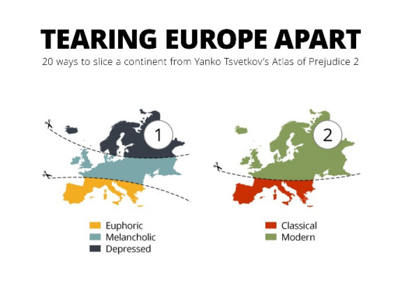 Europe Infographics stereotypes