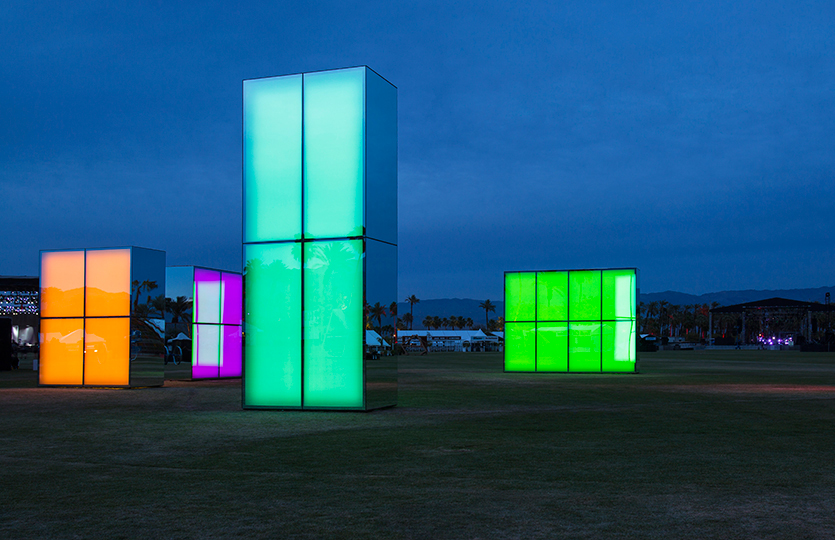 Reflection Field Coachella Phillip K Smith