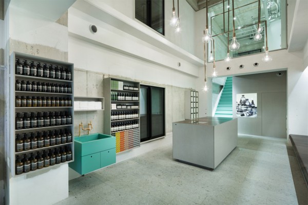 aesop tokyo store by torafu