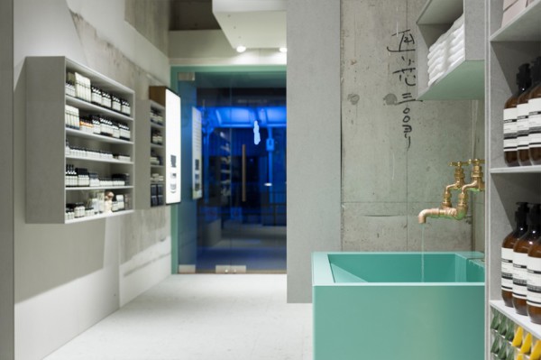 aesop tokyo store by torafu