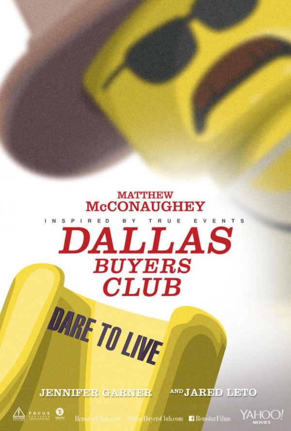 lego movie poster dallas buyers club