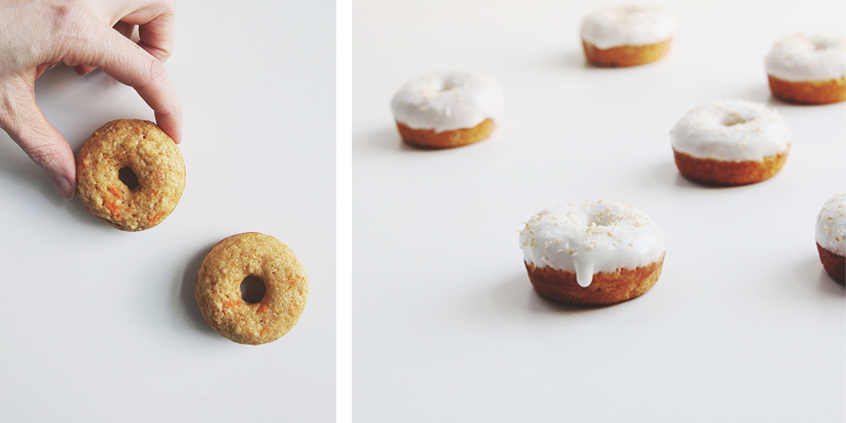 Carrot Cake Donuts