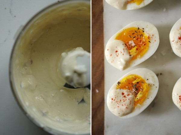 Deviled Eggs With Paprika And Dill