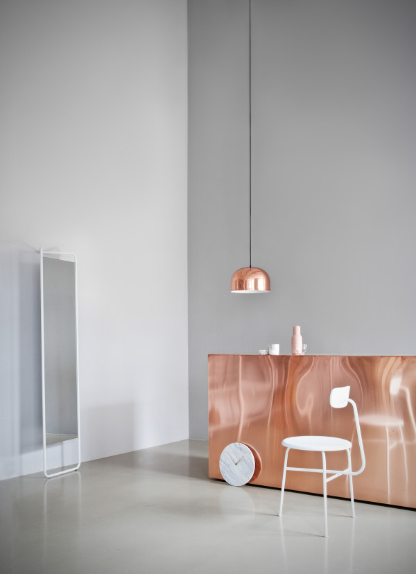 Menu Copper Pendant Light