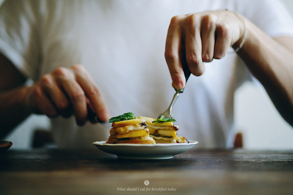 Pear Apple Fried Mozzarella