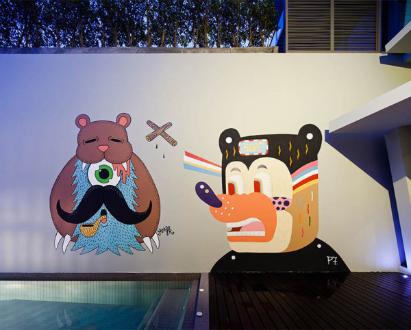 bear house garage thailand