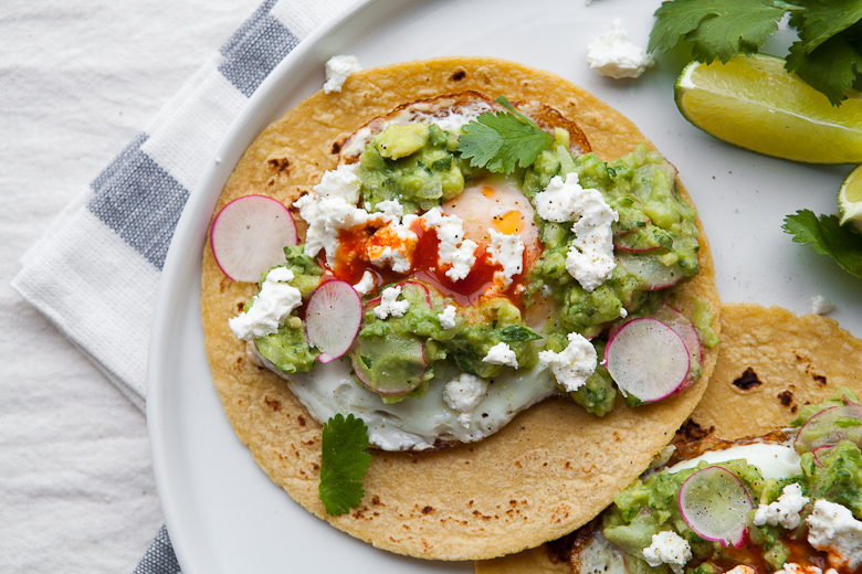 Breakfast Tacos With Avacado Radish Salsa