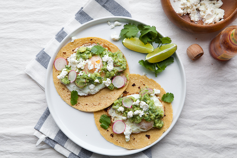 Breakfast Tacos With Avacado Radish Salsa