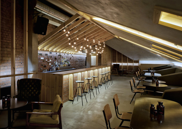 Cherdak Bar Minsk Inblum Architects