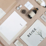 Josep Puy Beige Personal Care Products Branding