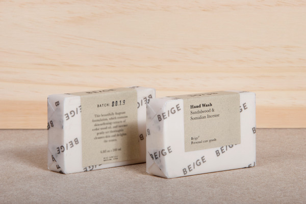 Josep Puy Beige Personal Care Products Branding