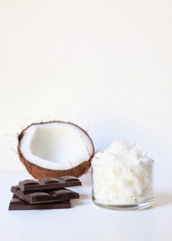 Mini Chocolate and Coconut Popsicles