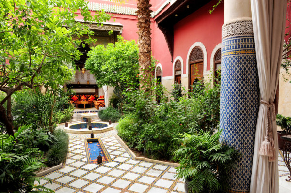 Moroccan Courtyards Riad L Asiza New York Times