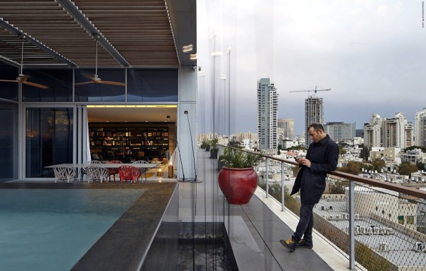 Pitsou Kedem Penthouse With A Pool In Tel Aviv