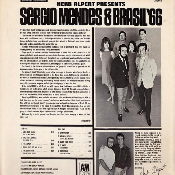 sergio mendes vinyl back