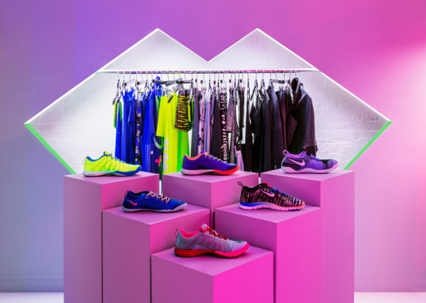 Nike pop up store by Robert Storey Studio