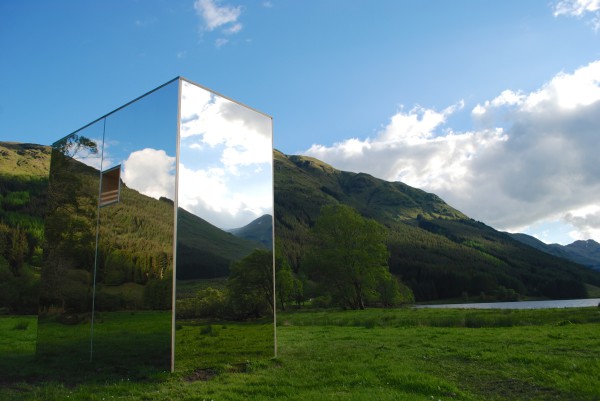 The Lookout A Mirror Cube Installation