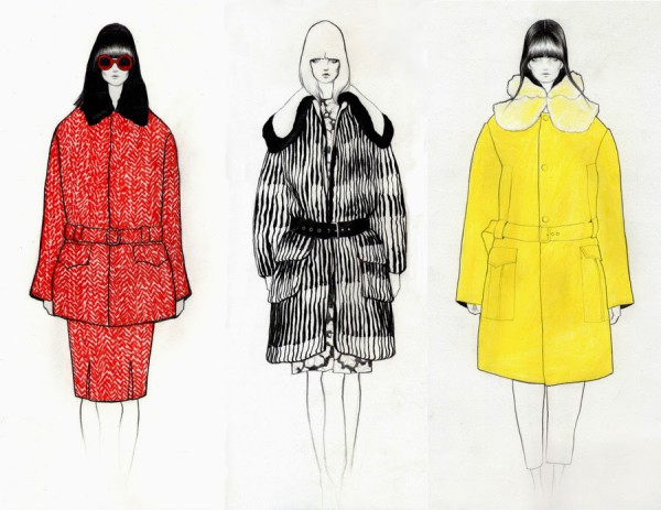 bijou karman fashion illustrations