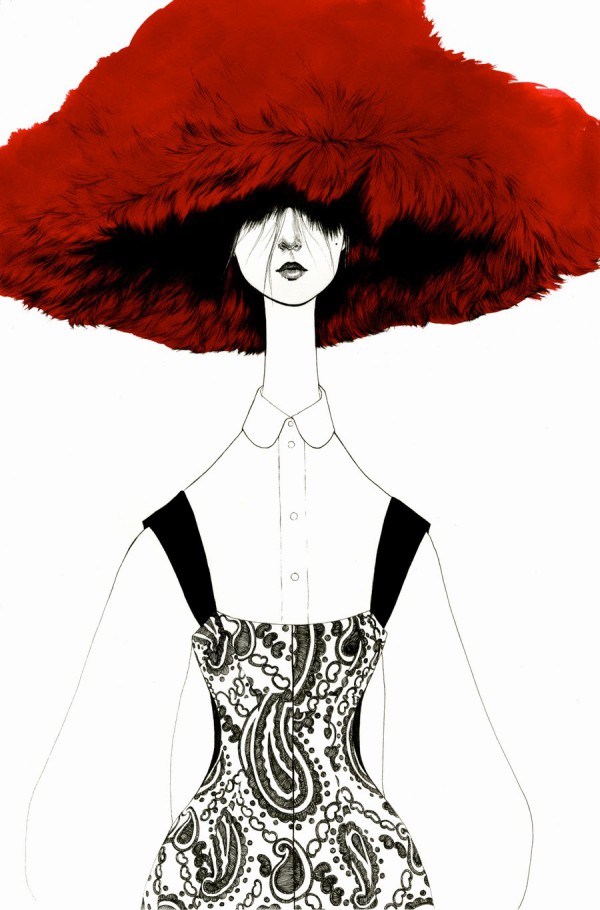 bijou karman fashion illustrations