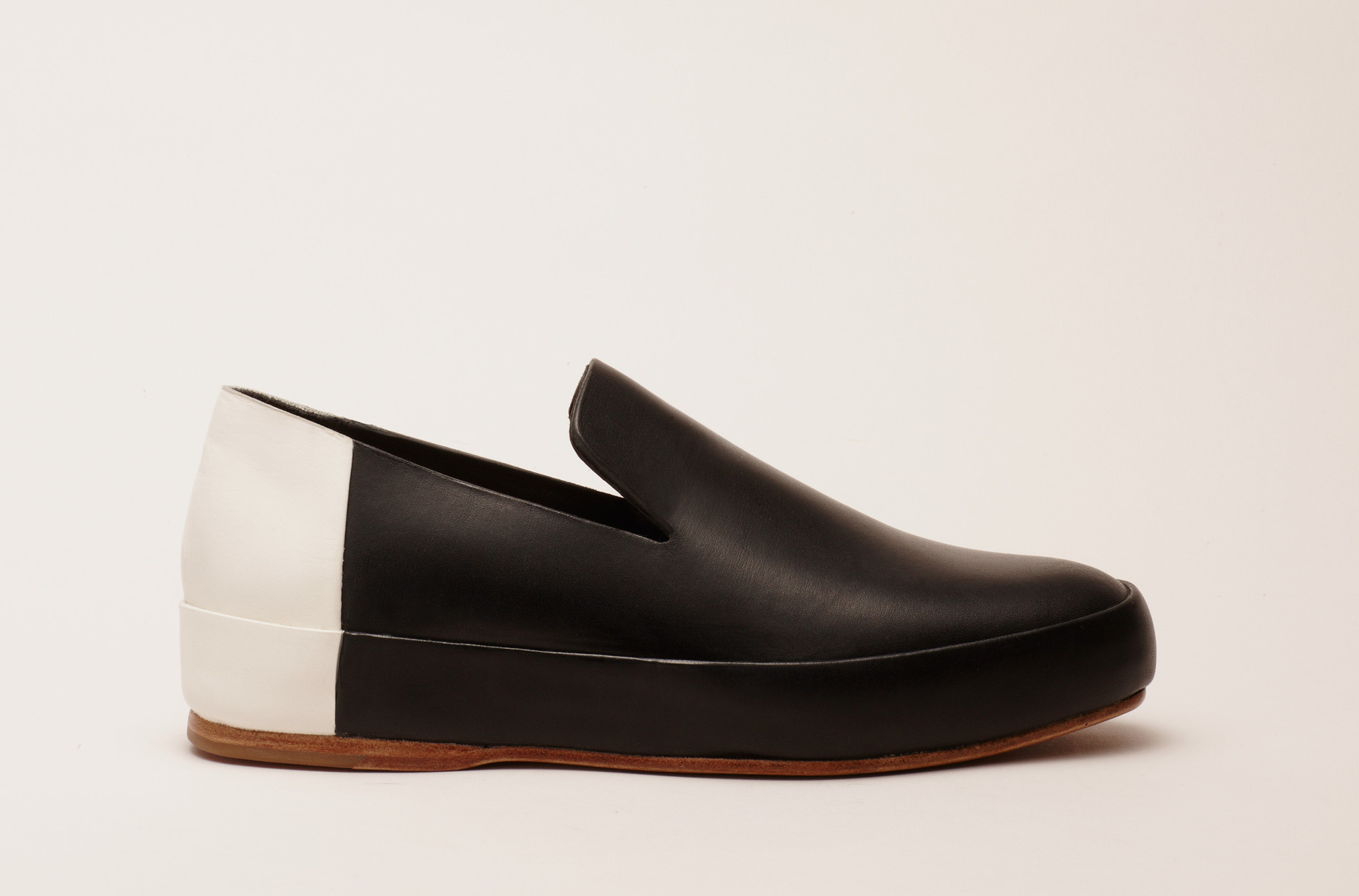 feit slipper_bicolor_black white_