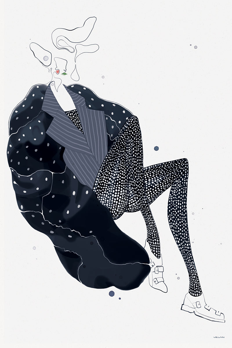 velwyn yossy fashion illustrations