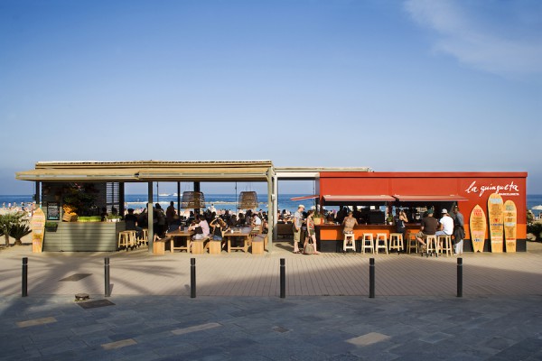 La Guingueta Barcelona beach bar meritxellarjalaguer