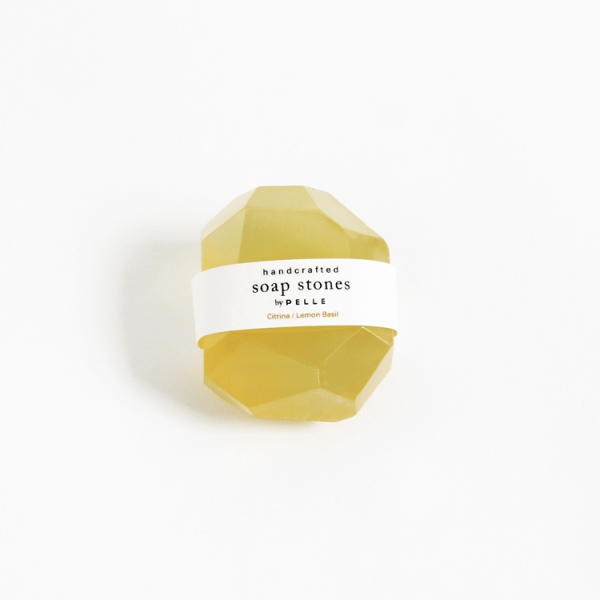 PELLE__sopa stones Citrine LemonBasil