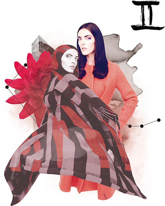 Vogue Horoscope Illustrations