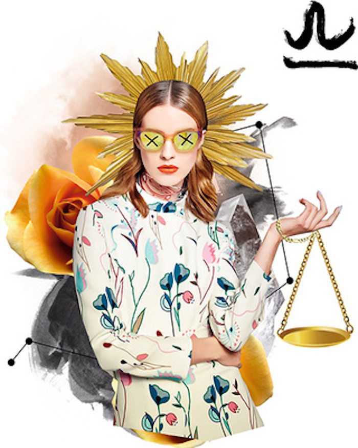 Vogue's Horoscope Illustrations