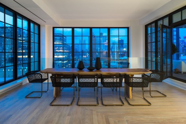 sky garage penthouse at th avenue new york