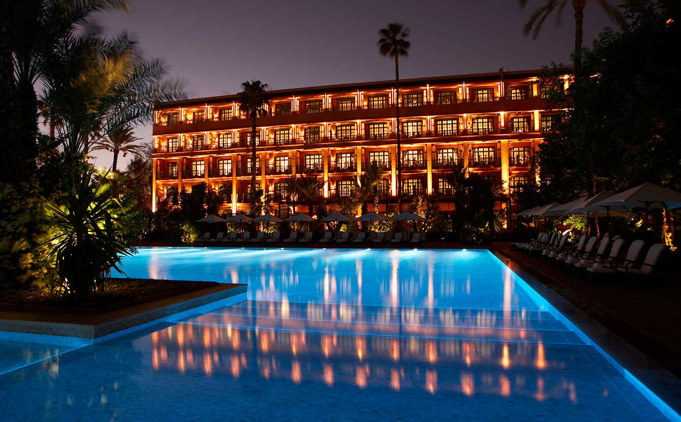 la mamounia Exterior with pool