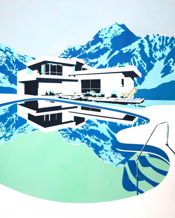 Paul Davies Modern Home Mountains