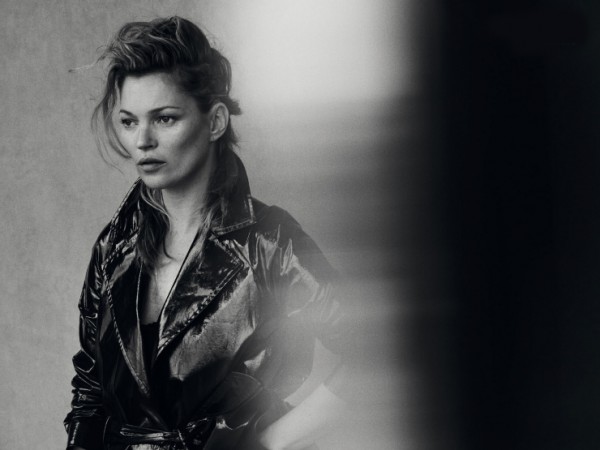 kate moss by peter lindbergh for vogue italia january