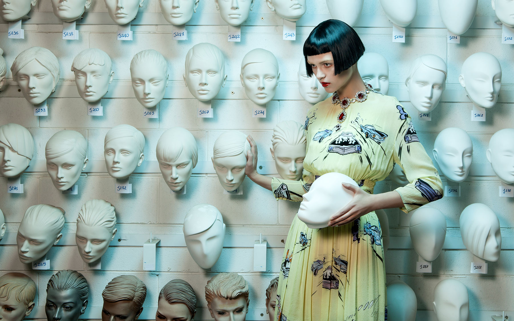 Morphosis by Lucia Giacani Shot in Prada's Archive