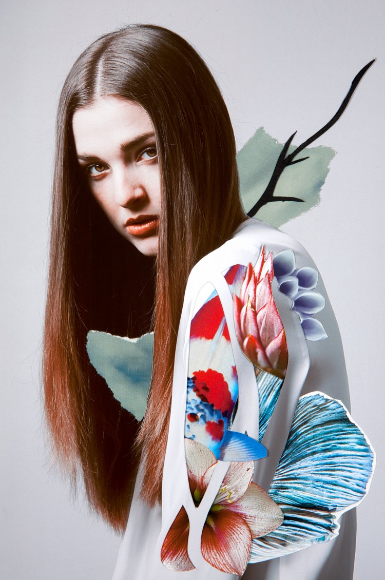 Rocio Montoya collages exclusive trendland