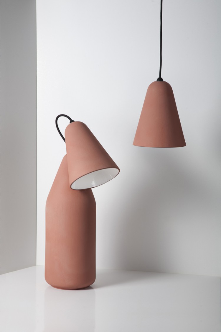 tomas kral terrcotta lamps