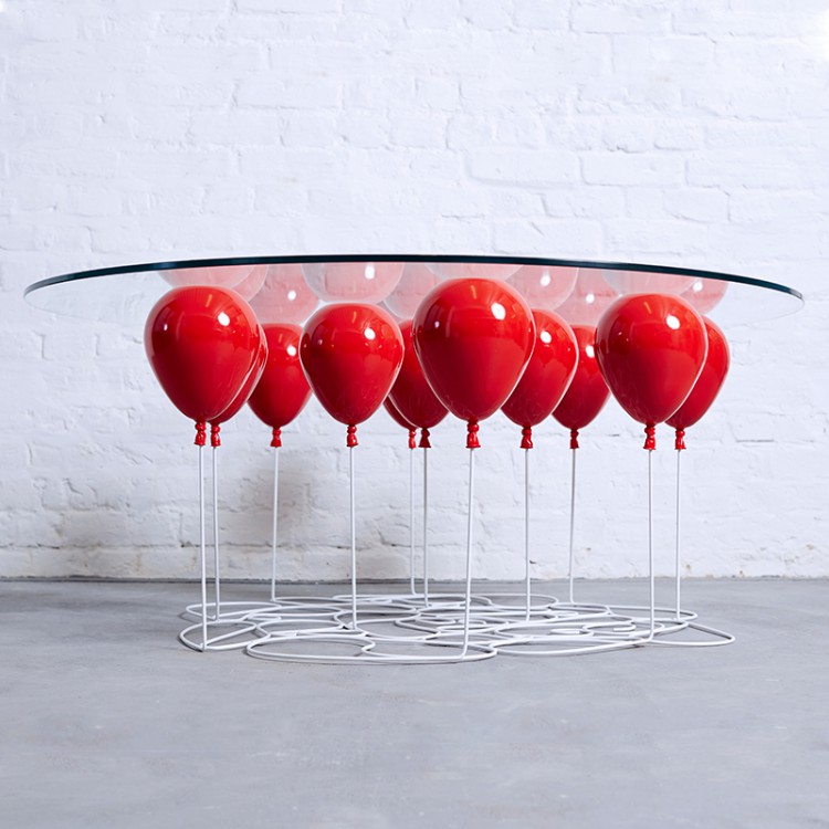 up balloon coffee table by duffy