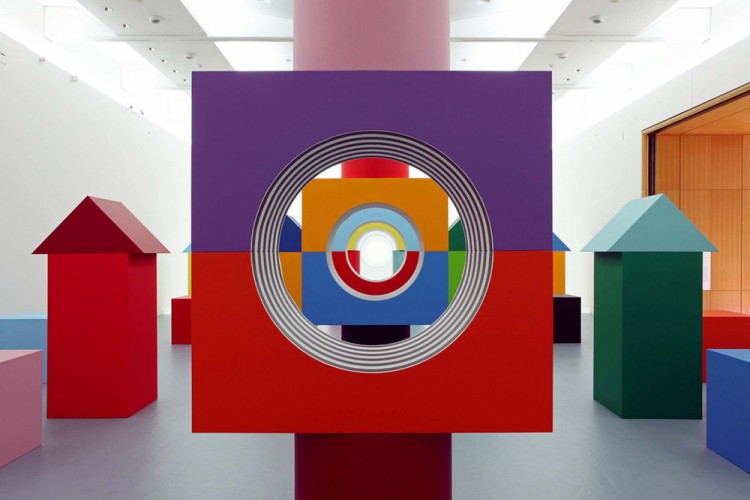 Daniel Buren installation