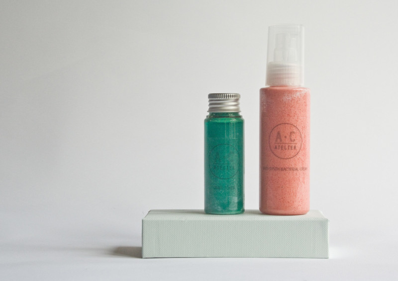 A.C. Atelier skincare branding