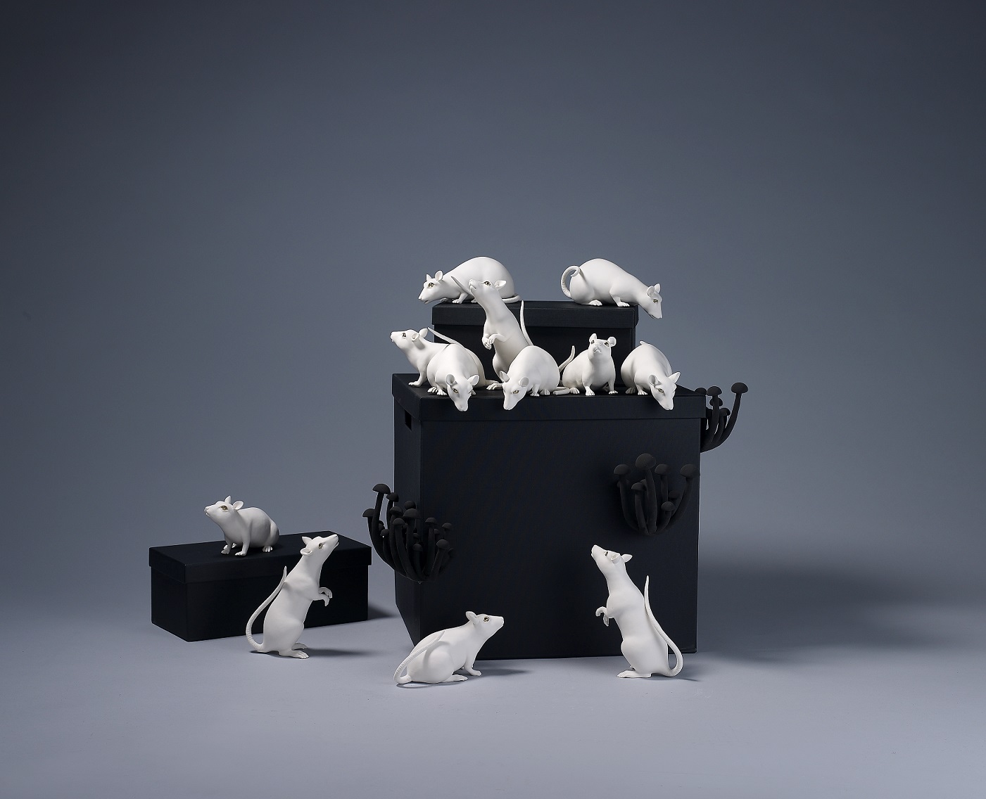 maeng wookjae animal sculptures