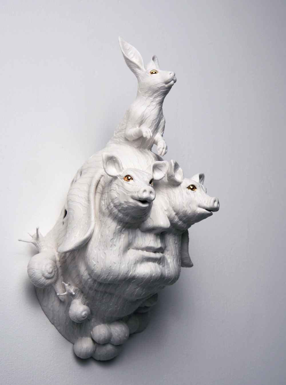 maeng wookjae animal sculptures