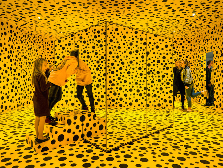 Yayoi Kusama In Infinity louisiana museum of modern art