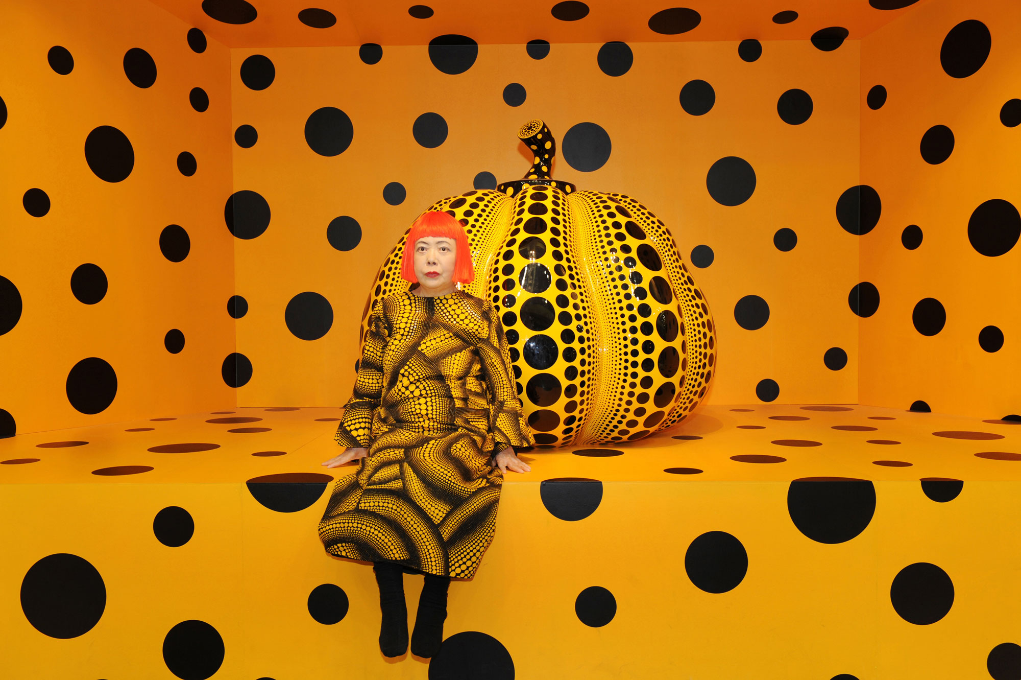 Infinite Polka-Dots Installation by Yayoi Kusama