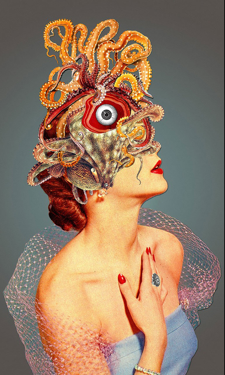 eugenia loli mixed media collages