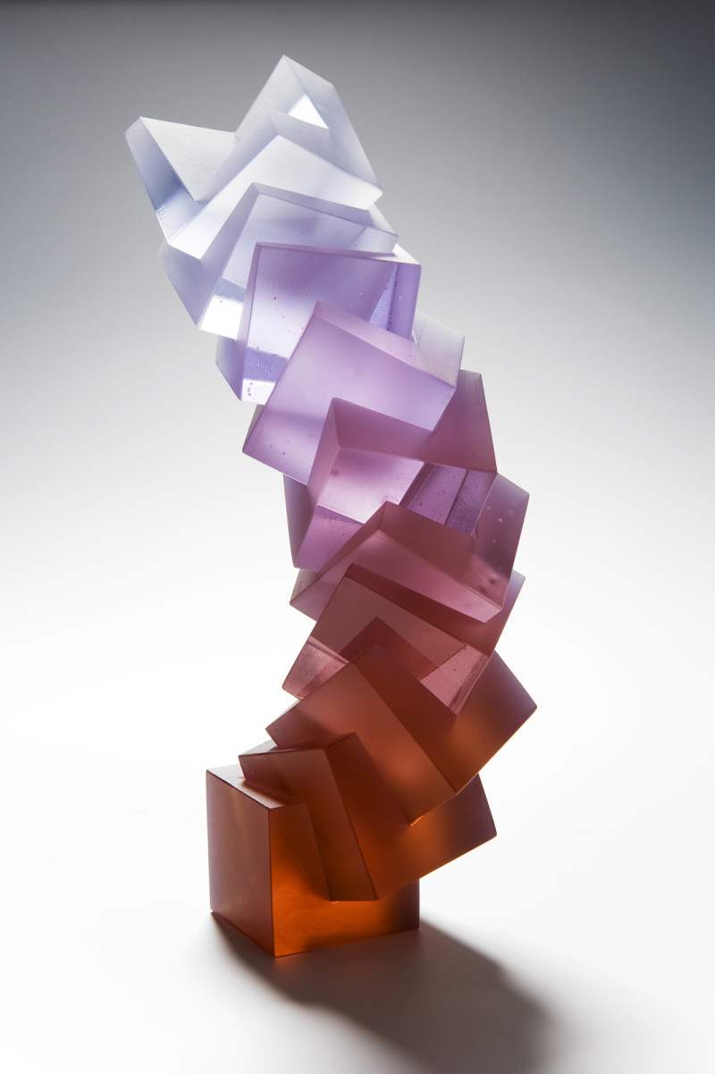 Cast Glass Sculptures by Heike Brachlow